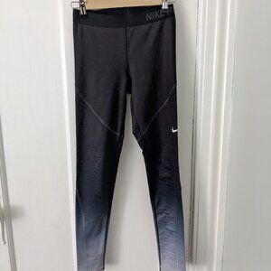 Black Ombre Nike Pro Leggings